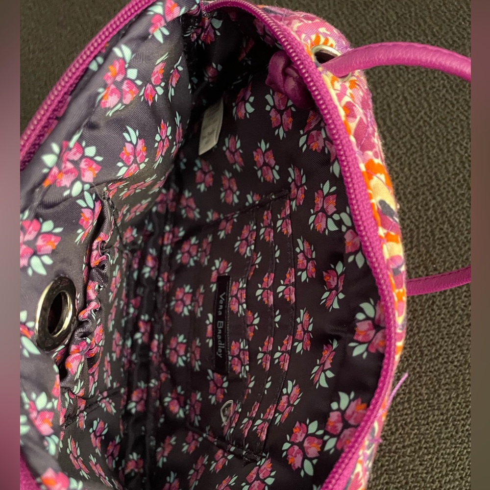 Vera Bradley Dream Tapestry quilted RFID little crossbody bag - Picture 5 of 12